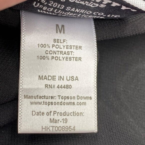 Hello Kitty Sheer Back Tank Top Women's Size M - Picture 4 of 6